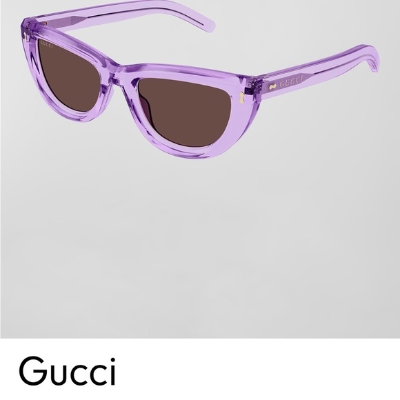 Gucci
Logo Acetate Cat-Eye Sunglasses
LILAC/PURPLE
NEW

0319